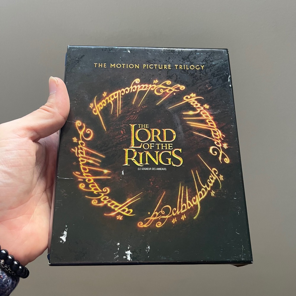 Lord of the Rings Motion Picture Trilogy Blu-ray Box Set Alliance 113642